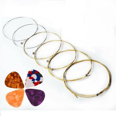 Music Mantra Acoustic Acoustic Guitar Strings Full Set Extra Light Acoustic Guitar Strings Guitar String(6 Strings)