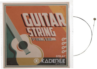 KADENCE Classic Acoustic Guitar Single 1st E String STRA-1ST Pack of 3 Guitar String(Pack of 3, 3 Strings)