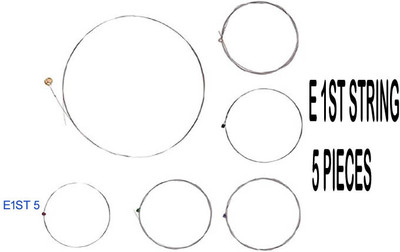 beatbox Acoustic 1ST E STRING FOR ACOUSTIC GUITAR MODL22 Guitar String(5 Strings)
