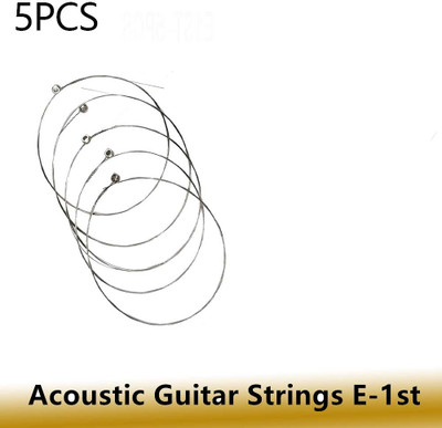 MUSIKING Acoustic 1ST E STRING FOR ACOUSTIC GUITAR MODL33 Guitar String(5 Strings)