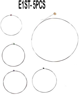 music galaxy Acoustic 5PC OF E1ST 0.. Guitar String(5 Strings)