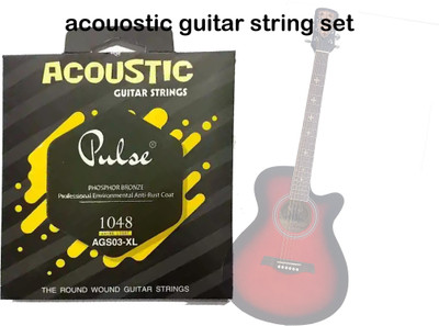 beatbox Acoustic PULSEE ACOUSTIC STRING AGS03XL AB21 Guitar String(6 Strings)