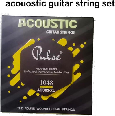 MUSIKING Acoustic PULSEE ACOUSTIC STRING AGS03XL AB4 Guitar String(6 Strings)