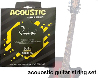 MUSIKING Acoustic PULSEE ACOUSTIC STRING AGS03XL AB38 Guitar String(6 Strings)