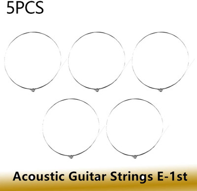 MUSIKING Acoustic 1ST E STRING FOR ACOUSTIC GUITAR MODL37 Guitar String(5 Strings)