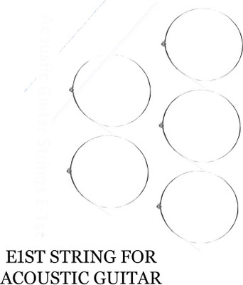 jijya Acoustic e1st 5 pcs a32 Guitar String(5 Strings)