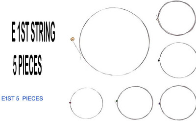 beatbox Acoustic 1ST E STRING FOR ACOUSTIC GUITAR MODL20 Guitar String(5 Strings)