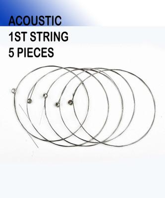 MUSIKING Acoustic 1ST E STRING FOR ACOUSTIC GUITAR MODL15 Guitar String(5 Strings)