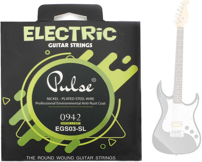 music galaxy Electric PULSE ELECTRIC STRING SET EGS03 SL MGA9 Guitar String(6 Strings)
