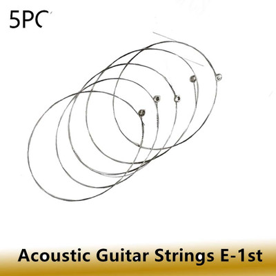 MUSIKING Acoustic 1ST E STRING FOR ACOUSTIC GUITAR MODL35 Guitar String(5 Strings)