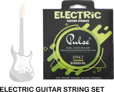 beatbox Electric PULSE ELECTRIC STRING SET EGS03 SL MGA34 Guitar String(6 Strings)
