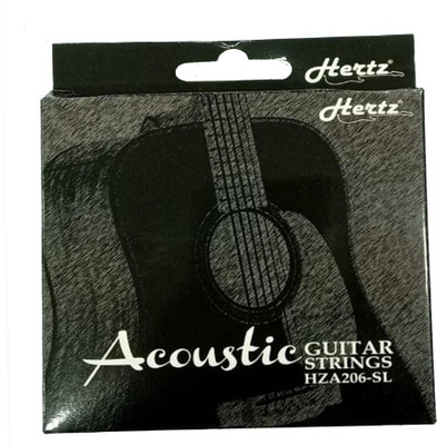 Hertz Acoustic ADVANCE WITH BRIDGE PIN 06 HZR MDA13 Guitar String(6 Strings)