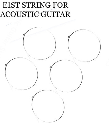 Jiya Acoustic e1st 5 pcs a63 Guitar String(5 Strings)