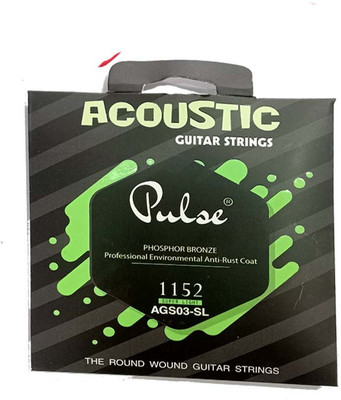 beatbox Acoustic PULSE .11 GAUGE ACOUSTIC STRING Guitar String(6 Strings)