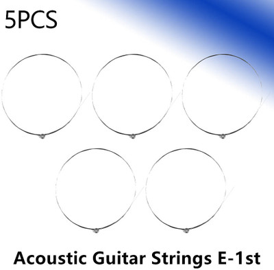 MUSIKING Acoustic 1ST E STRING FOR ACOUSTIC GUITAR MODL34 Guitar String(5 Strings)