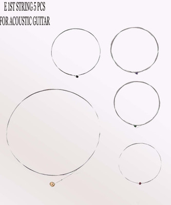 jijya Acoustic e1st 5 pcs a72 Guitar String(5 Strings)