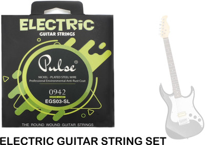 MUSIKING Electric PULSE ELECTRIC STRING SET EGS03 SL MGA23 Guitar String(6 Strings)
