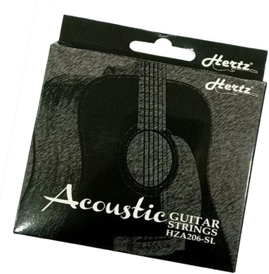 Hertz Acoustic ADVANCE WITH BRIDGE PIN 06 HZR MDA3 Guitar String(6 Strings)