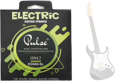 beatbox Electric PULSE ELECTRIC STRING SET EGS03 SL MGA15 Guitar String(6 Strings)