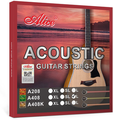 ALICE Acoustic A208SL Guitar String(6 Strings)