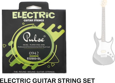 beatbox Electric PULSE ELECTRIC STRING SET EGS03 SL MGA46 Guitar String(6 Strings)