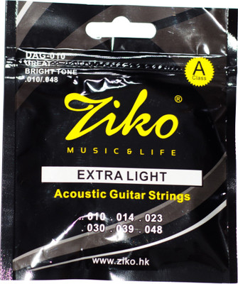 Ebullient Art Acoustic Ziko Strings Guitar String(6 Strings)
