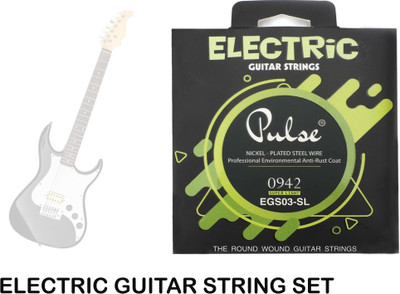 music galaxy Electric PULSE ELECTRIC STRING SET EGS03 SL MGA19 Guitar String(6 Strings)