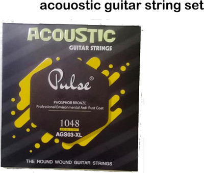 beatbox Acoustic PULSEE ACOUSTIC STRING AGS03XL AB5 Guitar String(6 Strings)