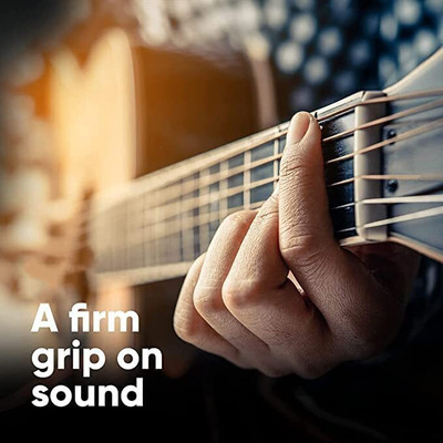 AMG Music Acoustic Guitar e 1st String Pack of 20 Light Stainless Steel String with 5 Picks Guitar String(Pack of 20, 20 Strings)