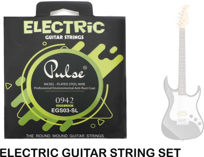 MUSIKING Electric PULSE ELECTRIC STRING SET EGS03 SL MGA44 Guitar String(6 Strings)