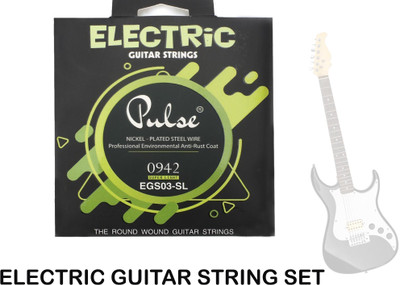 beatbox Electric PULSE ELECTRIC STRING SET EGS03 SL MGA8 Guitar String(6 Strings)