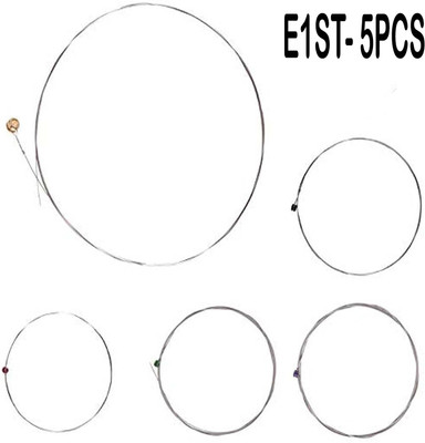 beatbox Acoustic E1ST STRINGG 5PC Guitar String(5 Strings)
