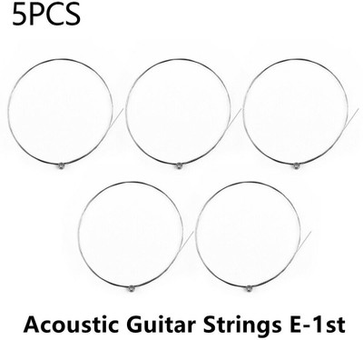 music galaxy Acoustic E1ST Guitar String(5 Strings)