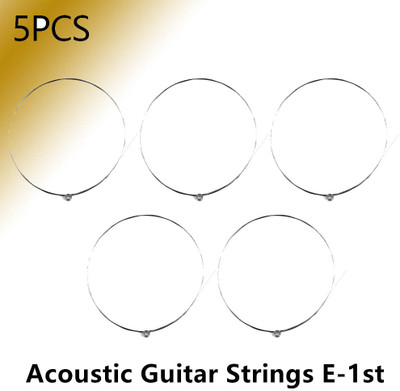 MUSIKING Acoustic 1ST E STRING FOR ACOUSTIC GUITAR MODL43 Guitar String(5 Strings)