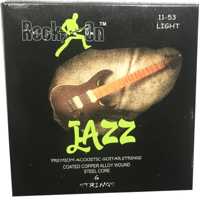 RockOn Acoustic 11-53 JAZZ Guitar String(6 Strings)