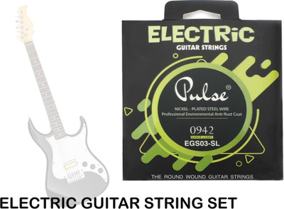 beatbox Electric PULSE ELECTRIC STRING SET EGS03 SL MGA27 Guitar String(6 Strings)