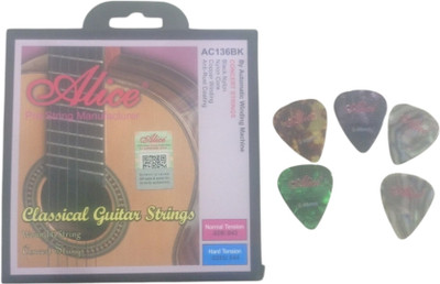 ALICE Classic AC136BK H Guitar String(6 Strings)