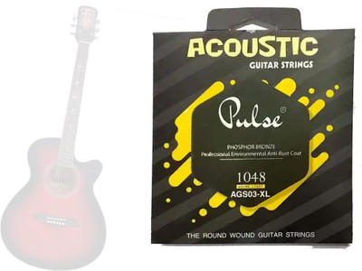 beatbox Acoustic PULSEE ACOUSTIC STRING AGS03XL AB19 Guitar String(6 Strings)