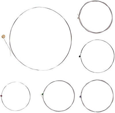 music galaxy Acoustic 5PC OF E1ST Guitar String(5 Strings)