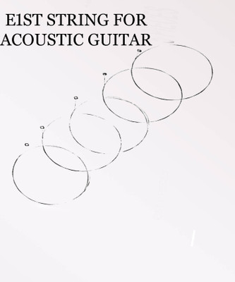 Jiya Acoustic e1st 5 pcs a65 Guitar String(5 Strings)