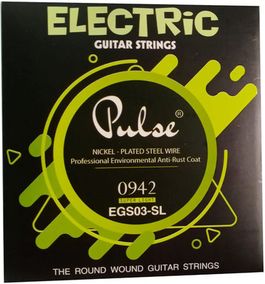 beatbox Electric PULSE ELECTRIC STRING SET EGS03 SL MGA52 Guitar String(6 Strings)