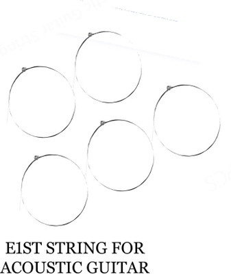 jijya Acoustic e1st 5 pcs a22 Guitar String(5 Strings)