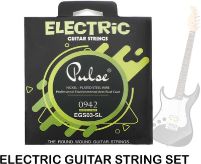 music galaxy Electric PULSE ELECTRIC STRING SET EGS03 SL MGA37 Guitar String(6 Strings)
