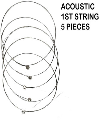 music galaxy Acoustic 1ST E STRING FOR ACOUSTIC GUITAR MODL68 Guitar String(5 Strings)