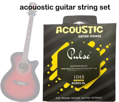 beatbox Acoustic PULSEE ACOUSTIC STRING AGS03XL AB15 Guitar String(6 Strings)