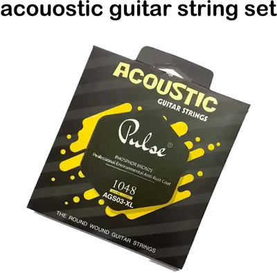 MUSIKING Acoustic PULSEE ACOUSTIC STRING AGS03XL AB30 Guitar String(6 Strings)