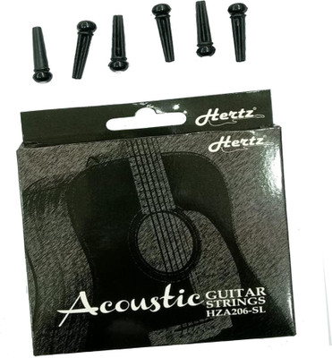Hertz Acoustic ADVANCE WITH BRIDGE PIN 06 HZR MDA2 Guitar String(6 Strings)