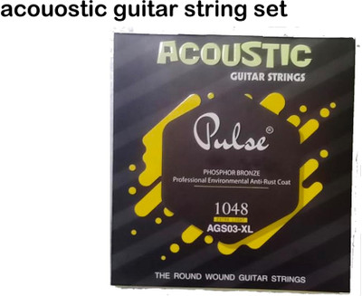 beatbox Acoustic PULSEE ACOUSTIC STRING AGS03XL AB48 Guitar String(6 Strings)