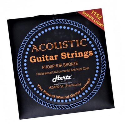 Hertz Acoustic PREMIUM SET Guitar String(6 Strings)