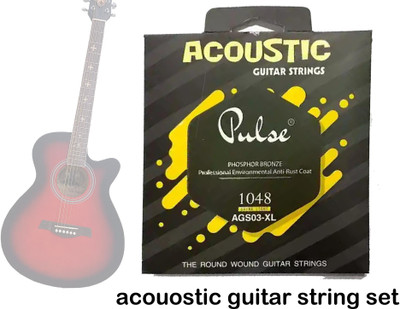 beatbox Acoustic PULSEE ACOUSTIC STRING AGS03XL AB20 Guitar String(6 Strings)